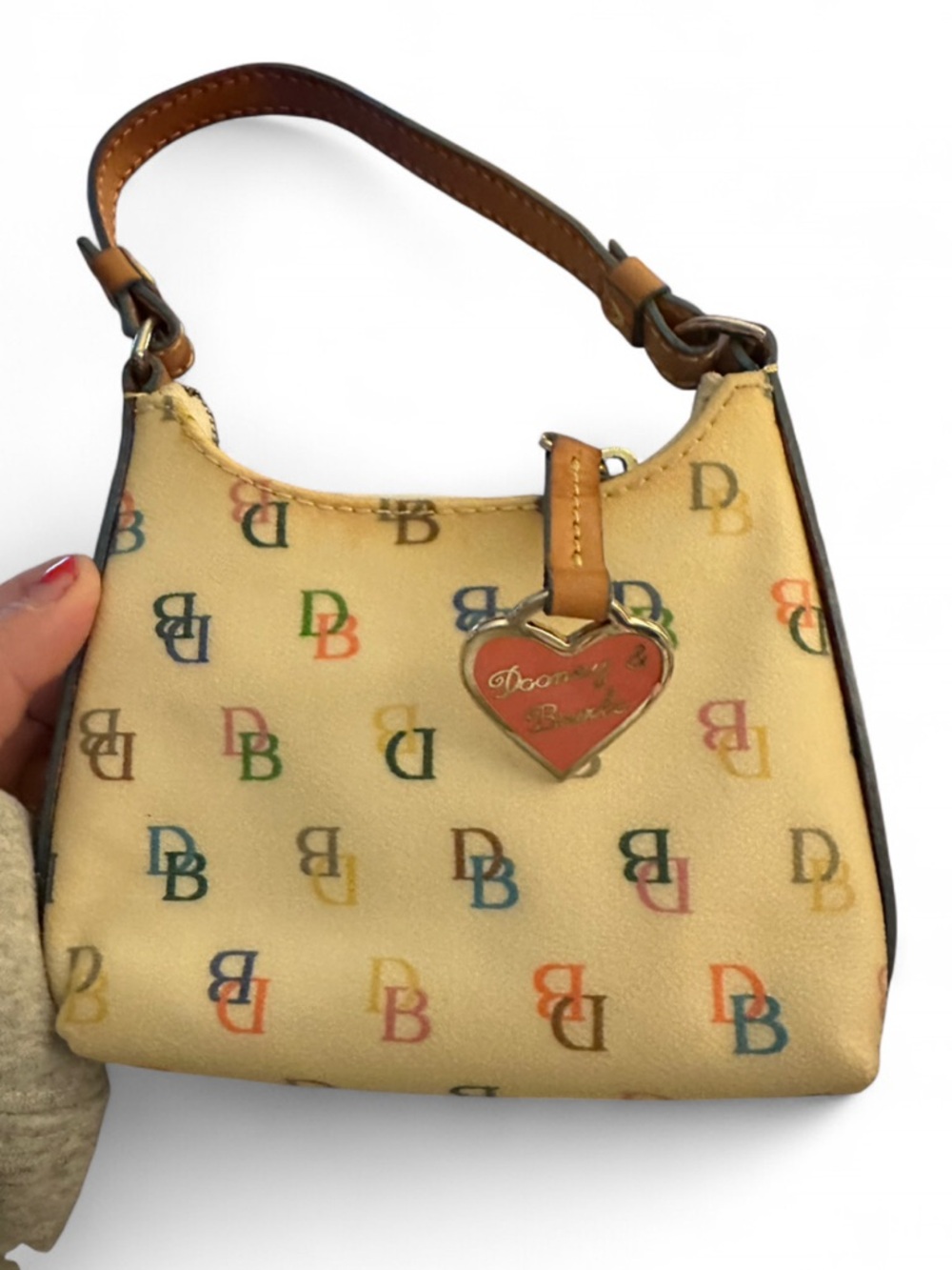 Dooney & Bourke Rainbow Monogram Bitsy Bag - Picture 6 of 14